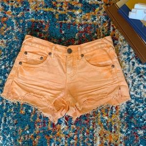 Free People jean shorts size 24